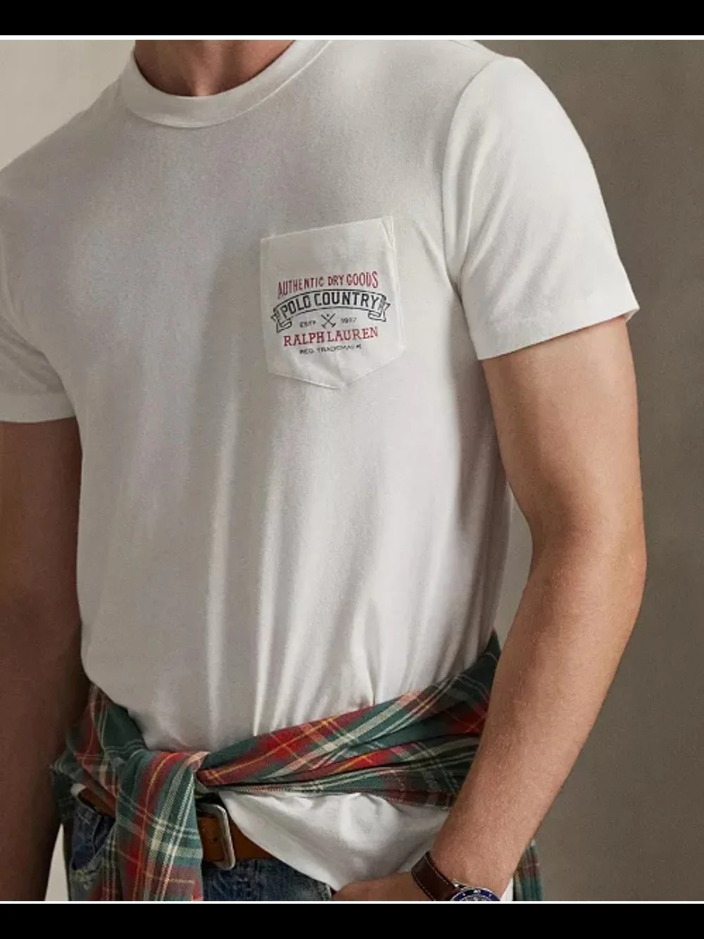 Polo Ralph Lauren Men's Classic-Fit Polo Country T-Shirt Size 2XL Color White